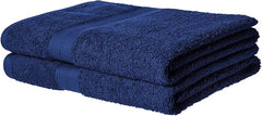 Layaan Homes Blue Towel Set