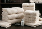 Layaan Homes off white Towel Set