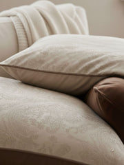 Layaan Homes Luxury Beige Bedding Set