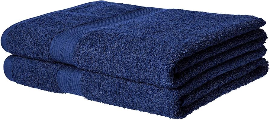 Layaan Homes Blue Towel Set