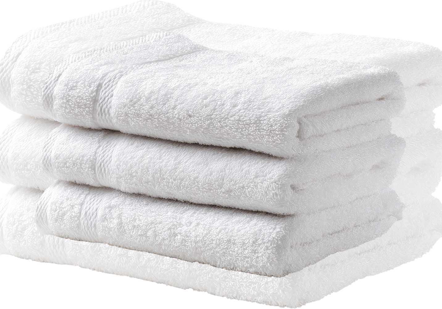 Layaan Homes White Towel Set