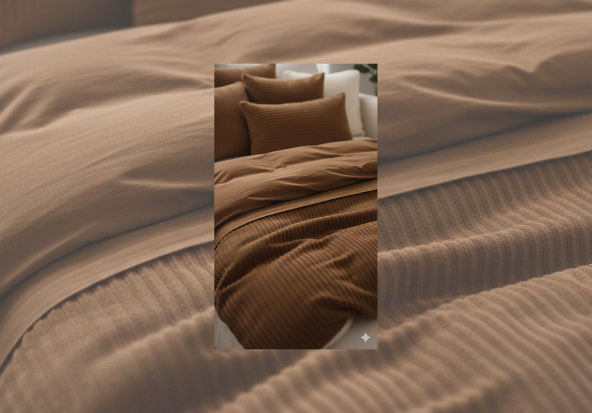 Layaan Homes Brown Winter Shaggy Set