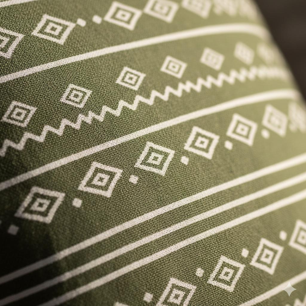 Layaan Homes Olive Jacquard Collection