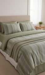 Layaan Homes Olive Jacquard Collection