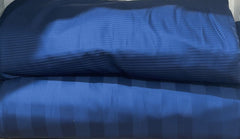 Layaan Homes Blue Satin Bedding Set