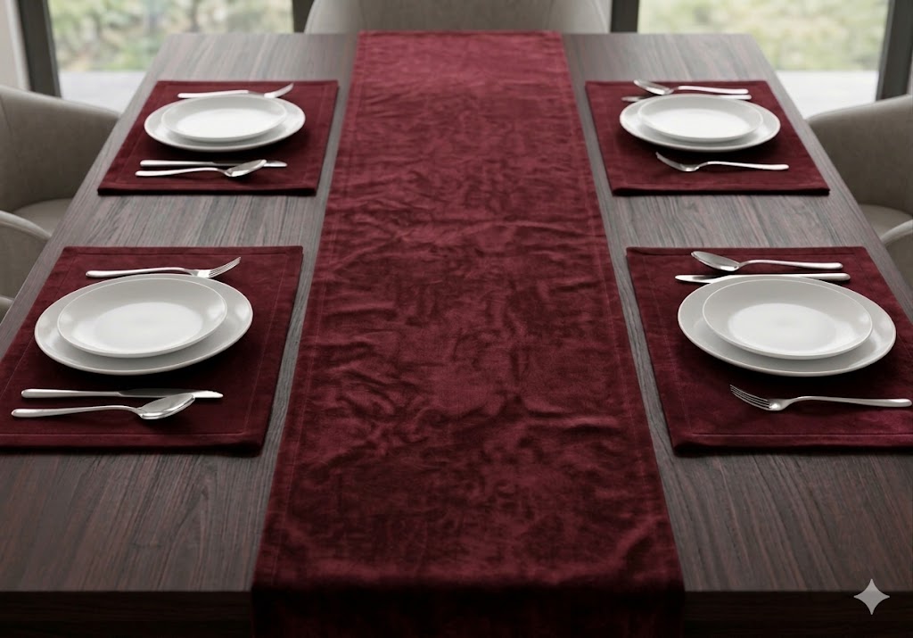 Layaan Homes Table Mats and Table Runners