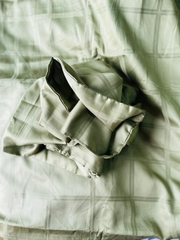 Layaan Homes Meadow Botanical Green Duvet Set